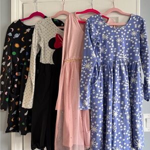 Hanna Andersson Bundle of 4 Twirl Dresses